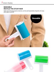 Stickit Roller Pet Hair Remover And Cleaner, Reusable Stick Lint Roller For Clothes And Pet Hairs Carseats Include - Bulk 3 Sets
