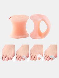 Straightener Orthopedic Toes Protection & Thumb Foot Care Ball Of Soft Silicone Foot Cushions Combo Pack