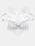Stylish Personality Chain Leather Mask Party Masquerade Costume - White