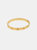 Stylish & Simple Love Bangle For Classy Feel Parties - Gold