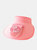 Sun Visor Hats with Fan-Three Temp Settings-Large Area Sun Protection, Visors For Women/Men/Kids, Adjustable Elastic Buckle - Pink
