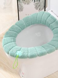 Thick Padded Soft Toilet Seat Cover Mat For All Standard Seats - Bulk 3 Sets