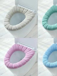 Thick Padded Soft Toilet Seat Cover Mat For All Standard Seats