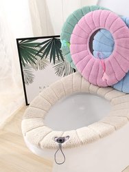 Thick Padded Soft Toilet Seat Cover Mat For All Standard Seats