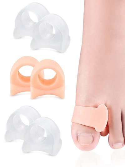 Vigor Toe Thumb Foot Care Ball Of Soft Silicone Foot Cushions product