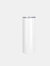 Tumbler With Lid Vacuum Insulated Double Wall For Coffee Tea Beverages White 20oz Straight Stainless Steel Sublimation Tumbler