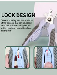 Upscale Pet Nail Clippers Grooming Dog Nail Clippers With Safety Guard - Bulk 3 Sets
