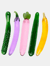 Vegetable Crystal Glass Dildo For Funtime