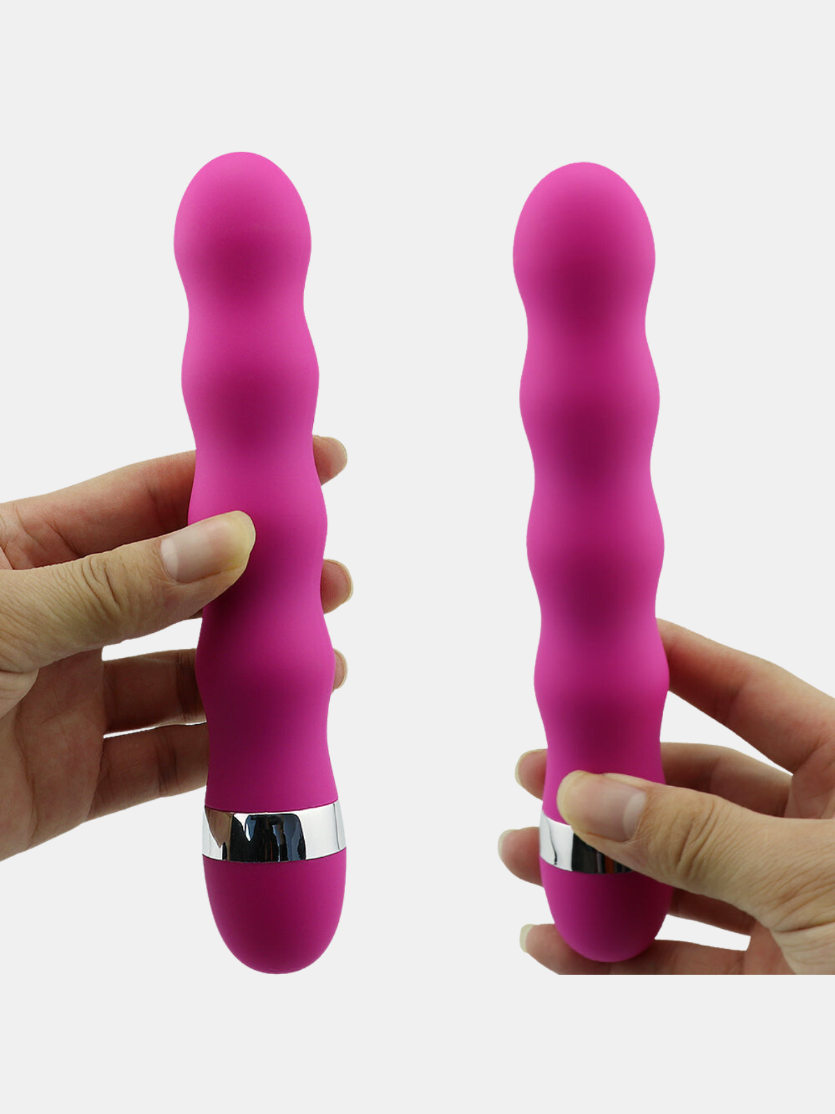 Vigor Vibrator Silicone Multi Speed Vibrating Dildo Power Vibes