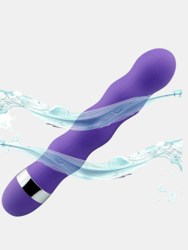 Vibrator Silicone Multi Speed Vibrating Dildo Power Vibes - Purple