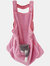 Warm Cozy Sling Carrier for Lovable Pets On Outdoor Hanging Out