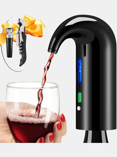 Vigor Wine Aerator Electric Wine Decanter One Touch Spout Pourer and wine preserver - Bulk 3 Sets product
