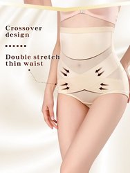 Women Butt Lifter Shapewear Hi-Waist Double Tummy Control Panty Waist Trainer Body Shaper