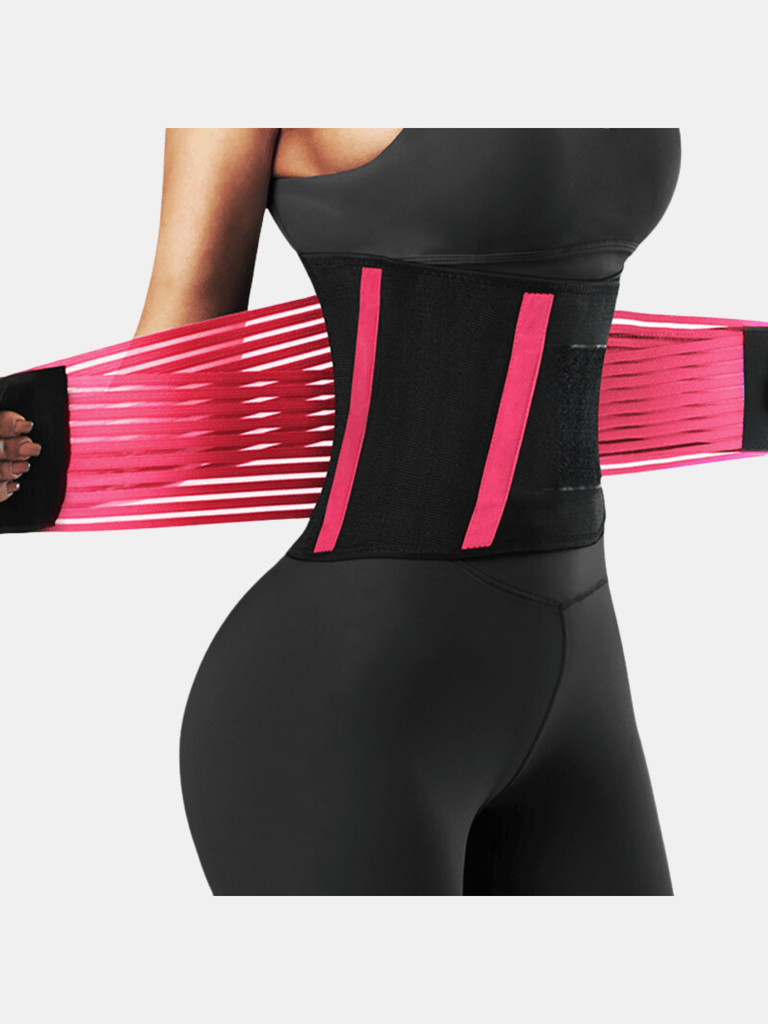 Women Slimming Workout Compression Double Belt Sweat Trainer