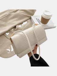 Women Trendy Leather HandBags Purses Snakeskin Pattern Lightweight Clutch Underarm Bag and Clutch Shoulde - Bulk 3 Sets