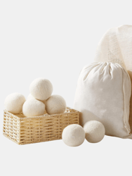 Wool Dryer Balls 3 Pack Laundry Dryer Balls New Zealand Wool Natural Organic Fabric Softener, Shorten Drying Time, Reduce Wrinkles - Bulk 3 Sets