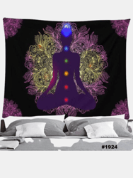 Yoga Meditation Wall Hanging & Sage Multi Pack