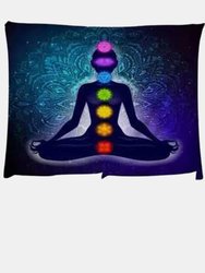 Yoga Meditation Wall Hanging & Sage Multi Pack