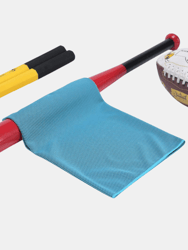 Yoga Towel Basketball Towel with Silicone Storage Bag,Camping Hiking Towels