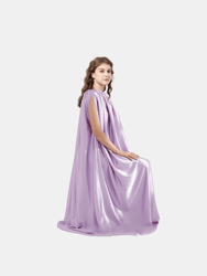 Yoni Steam Gowns Foldable Sleeveless Sweat Steamer Cape - Purple