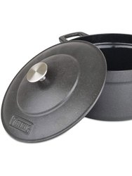 Cast Iron 5-Quart Dutch Oven - Black