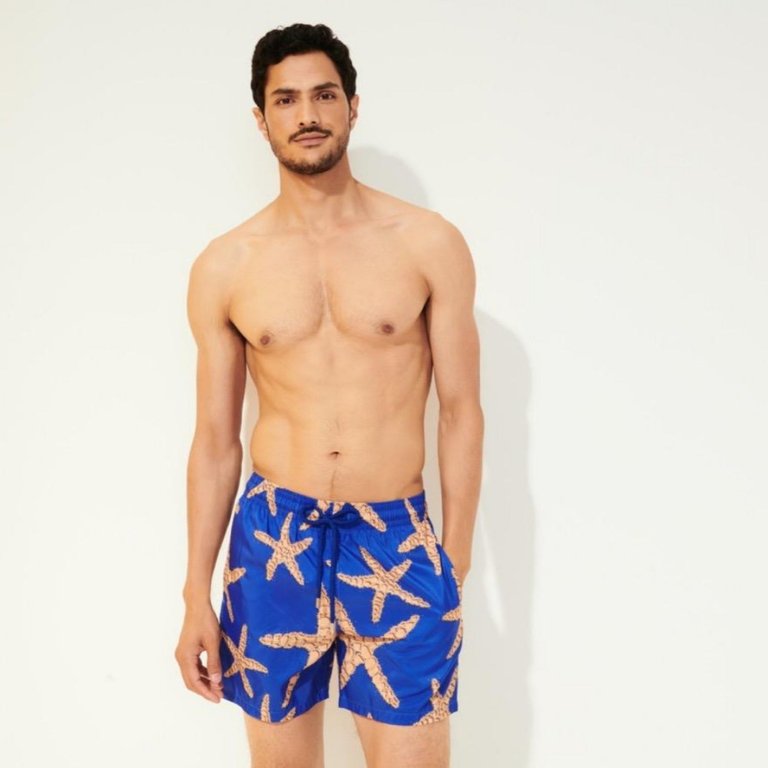 Mahina Sand Starfish Shorts - Bleu Sand Starfish