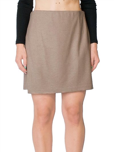 Vince Asymmetric Paneled Skirt In Birch product