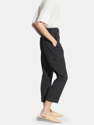 Belted Linen Pant 