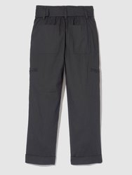 Belted Linen Pant 