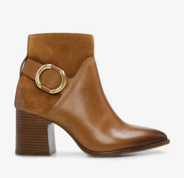 Evelanna Boots - Golden Walnut