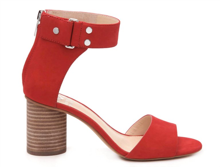 Jannali Sandals - Cherry Red