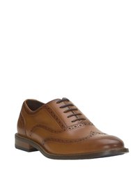 Lazzarp Wingtip Oxford Shoe - Cognac