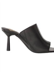 Pileesa Heeled Sandal - Black