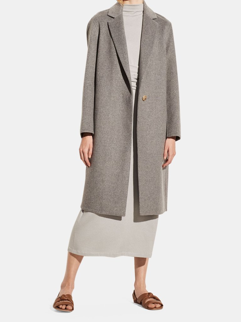 Classic Coat - Medium Heather Grey