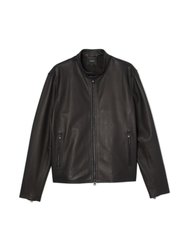 Classic Leather Biker Jacket