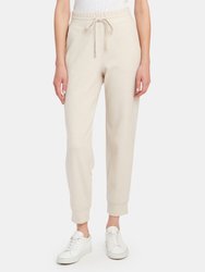 Cozy Drawstring Jogger - Oyster