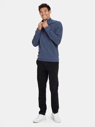 Double Knit Quarter Zip Sweater