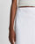 Easy Linen-Blend Slip Skirt In Optic White