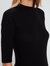Elbow Sleeve Mock Neck Pullover