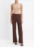 High Waist Bias Pant - Nut Umber