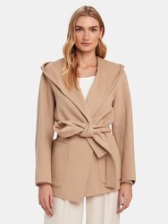 Hooded Wool Coat