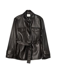 Leather Safari Jacket