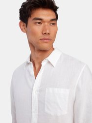 Linen Long Sleeve Button Up Shirt