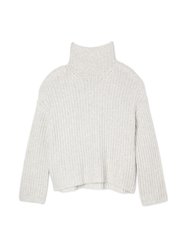 Lofty Rib Turtleneck Sweater