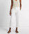 Low Rise Washed Cotton Crop Pant - Off White