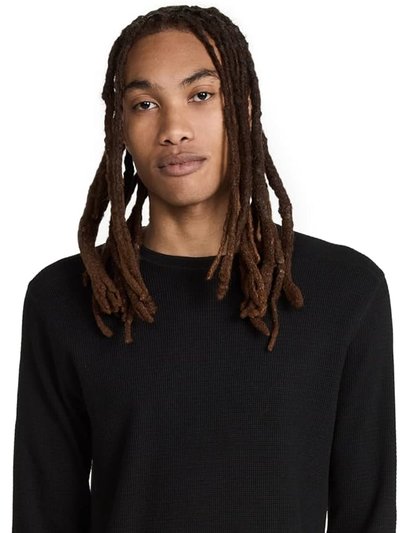 Vince Men Thermal Long Sleeve Crew Neck Pullover Tee product