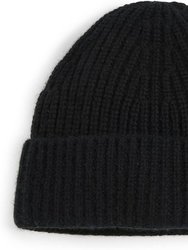 Men's Hat, Black - Black