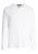 Men's Long Sleeves Pima Cotton Henley Optic White Long Sleeve T-Shirt - White