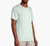 Men's Short Sleeves Pima Crew Neck, Seafoam Green Tee T-Shirt