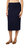 Navy Wool Skirt - Navy